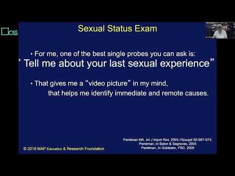 Taking a sexual history: The sex status exam
