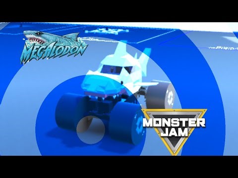 Monster truck megalodon | Plane crazy #planecrazy