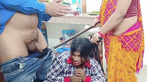 Sexy Sister and Virgin Young 18+ Boy Play a Sex Game In Kitchen When mother was not in kitchen Full movie