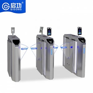 [Hot Item] School Office Buildings Face Recognition Turnstile Durable Access Control Turnstile Gate