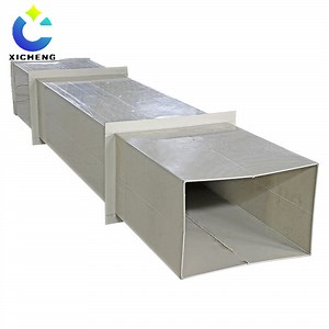 [Hot Item] Square Plastic Pipe Plastic Ducting for Ventilation Plastic Duct Work