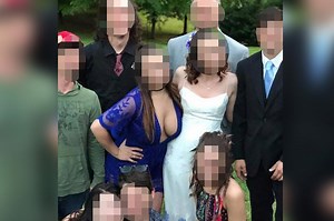 Busty woman declared the ‘trashiest’ wedding guest ever
