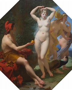 The Judgment of Paris | Baron Jean Baptiste Regnault | Painting Reproduction
