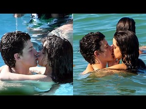Shawn Mendes and Camila Cabello share a steamy KISS in the ocean
