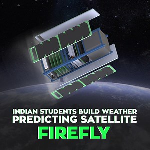 This weather prediction satellite is made by Indian students. | Indiatimes
