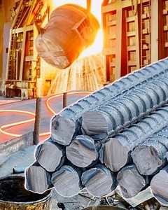 33K views · 43 reactions | The process of iron rod manufacturing! | Rush Brush | Facebook