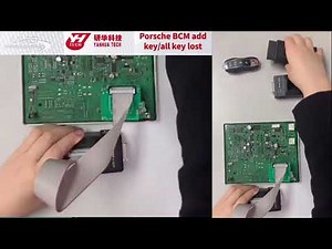 How To Add Keys / All Keys Lost to Porsche BCM - NO SOLDER EEPROM using Mini ACDP Programmer and App