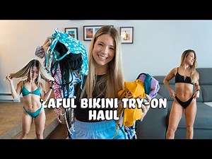 ZAFUL bikini try on haul spring break 2022