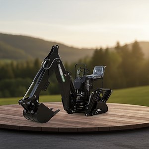 Heavy-Duty Towable Backhoe with Gasoline Engine for Atvs