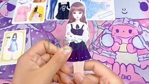 Magnetic Dress Up Baby, Magnetic Princess Dress Up Paper Doll, Magnetic Dress Up Dolls (B)