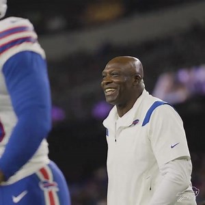 Bruce Smith 🤝🏿 Von Miller (via Buffalo Bills) #BuffaloBills | #Bills | #BillsMafia | #GoBills | #BUFvsBAL | #BuiltInBuffalo | Built In Buffalo