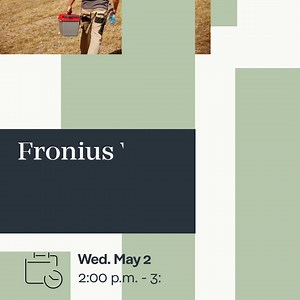  Discover how effortless O&M can be at our next Fronius webinar! ...