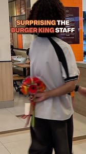Psst, left a lil something for the staff at IMM 🤭 | Burger King Singapore