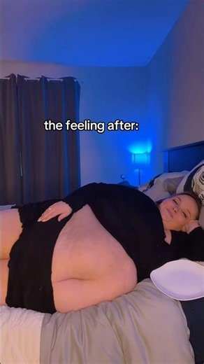 How a Big Girl feels after EATING.. 🤭🥲 #plussize #ssbbw #belly #weightgain