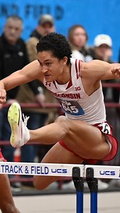 From 10th to 1st, @Gio_Wearing is a @BigTen champion 🥇👑 #OnWisconsin || #Badgers | Wisconsin Track and Cross Country