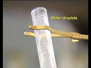 Copper Sulphate Crystals contain water of Crystallisation