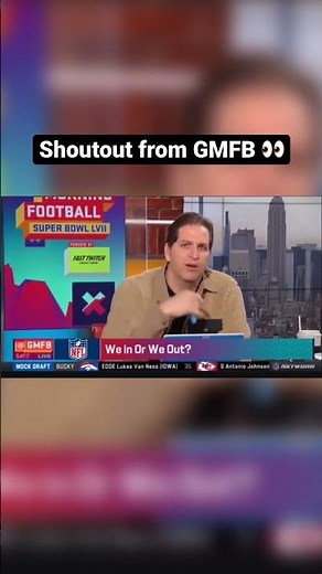 GMFB hosts shoutout Brad from TheSFNiners during Super Bowl week 👀