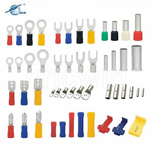 [Hot Item] Insulated Ring Non-Insulated Pin Cable Lug Bullet Male Disconnects Female Blade Flange Spade Terminal