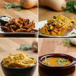 94K views · 663 reactions | Butternut Squash 4 Ways Recipes: https://tasty.co/compilation/butternut-squash-4-ways | Tasty Vegetarian | Facebook
