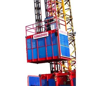 [Hot Item] Stock Mast Tower Climb Hoist Builders Lift Alimak 450 Construction Elevator Passenger Hoist