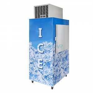 [Hot Item] Good Quality Gas Station Ice Storage Merchandiser Indoor Bagged Ice Storage Bin