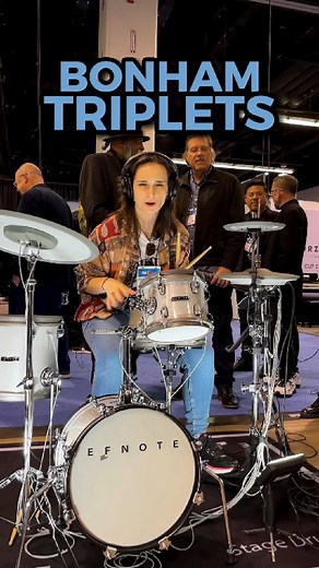 Bonham triplets! Ever drummer needs them in their life 😜🥁 #drumlessons #drumchops #drumfills #drumfill #drummersofinstagram #drummersofig #drumstagram #drummergirls | Love To Learn Drums