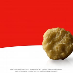 889 reactions · 415 shares | FREE 10 Pc. Chicken McNuggets with 2 dipping sauces on #McNuggetDeliveryDay Dec. 13th, 11am-10pm. Uber Eats booking fee applies. Download Uber Eats now before time spins out! | McDonald's | Facebook