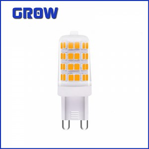 [Hot Item] Capsule LED Lamp G9 Base 4W RC Driver SMD Plastic Ceramic Mini Bulb Energy Saving Lamp with No-Flicker for Indoor Lighting