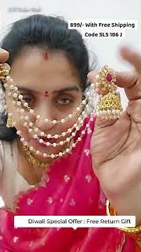 Free return gift on this purchase! Beautiful Champaswaralu💖 WhatsApp 9515955082 only calls #saree