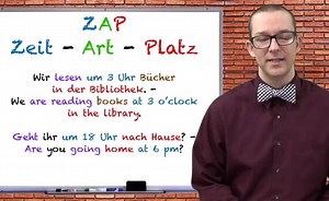 German Word Order Basics: Beginner German with Herr Antrim #18