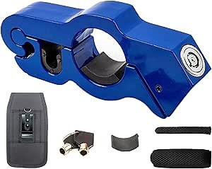 Motorcycle Brake Lock, Heavy Duty Motorcycle Locks Anti Theft, Motorcycle Accessories for Moped Dirt Bike Scooter and ATV