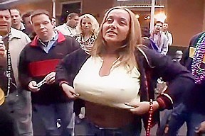 Public Flashing During Mardi Gras
