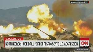 In a rare interview, a North Korean government official tells CNN that their huge military drills are in "direct response" to US aggression http://cnn.it/2oNjVU7 | The Situation Room