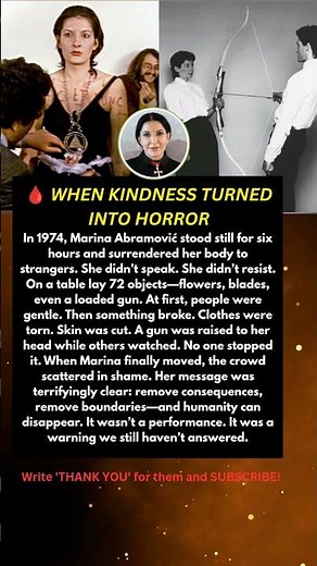 She Let Strangers Do Anything to Her | Marina Abramović’s Most Disturbing Art