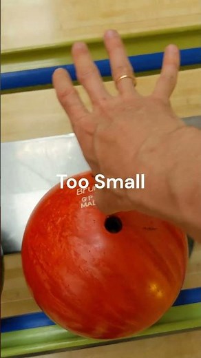 Propper Bowling ball Thumb fit #bowling #sports #bowlingball