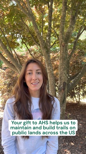 The Spring hiking season is officially in full swing, and the American Hiking Society Staff is here to share how you can have a positive impact on the trails you love to explore this Spring, and all year long, when you make a gift to American Hiking. Since 1976, American Hiking has been able to continue this important work to steward trails, preserve public lands, and make the outdoors more equitable and inclusive thanks to YOUR support and generosity. Join us in our mission to empower all to en