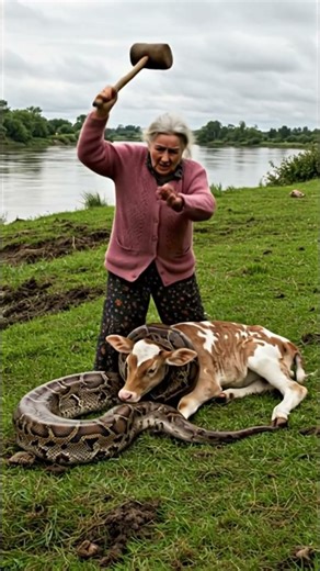 No One Expected Her to Do This — Grandma vs Python in Real Life!
