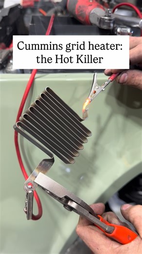 Doc Johnson Restorations on Instagram: "Killer dowel pins aren’t the only small little stud that wants to wreck your Cummins! A lot of people think this is only a 6.7 issue - but the grid heaters take out 12 & 24 valves every now and then as well. With these 5.9s getting up in age and way up in miles, worth at least an inspection! Not a bad thing to add on the preventative maintenance list. #dieseltech #cummins"