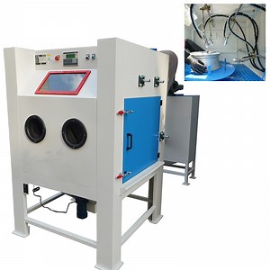 [Hot Item] Automatic Sandblasting Equipment Media Blasting Machine for Wheel Cleaning