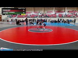 72-74 Lbs Round 3 - Ethan Cole, CORE Wrestling Vs Daphne Cummings, Unattached 90c2