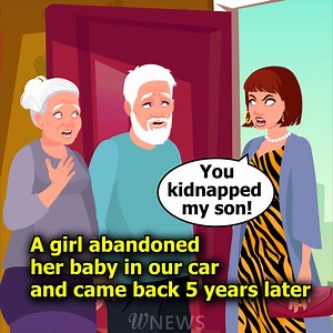 A homeless woman abandoned her baby in our car and ran off. 5 years later, she came back | Delight Stories