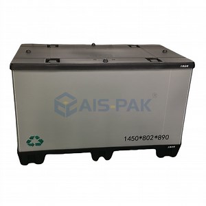[Hot Item] Collapsible Recyclable Reusable Plastic Pallet Sleeve Box at Wholesale Price for Industrial