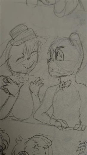 Freddy and Bonnie comic #toystory whos got my hat?