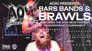 AOW BARS, BANDS AND BRAWLS FINAL NIGHT @ THE TOTE COLLINGWOOD FT BASTARDIZER (SYD) MORE Australian Outlaw Wrestling // Bad Breath Bookings // Deathmatch Downunder // The Tote Hotel a mashup of images with a little help from Rattleback | Photoyunist