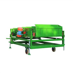 [Hot Item] Pumpkin Sunflower Seed Rotary Mobile Vibrating Cleaning Grading Separator Processing Cleaner