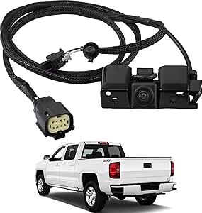 Car Park Assist Camera Compatible with 2016 2017 2018 2019 Chevrolet Silverado 1500 2500 3500 GMC Sierra 1500 2500 3500 Rear View Backup Camera Replaces# 84062896 23363727, 56054058AH