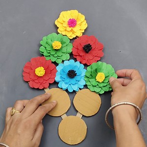 9K views · 56 reactions | most beautiful room decor ideas with waste paper | My Arts & Crafts | Facebook