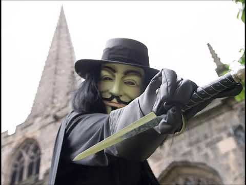 V For Vendetta Comic Con Cosplay