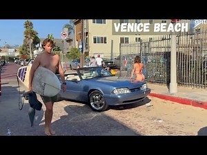 💃🍹☀️VENICE BEACH WALK TOUR: WILD ENERGY & BEAUTIFUL PEOPLE — JUST ANOTHER DAY AT VENICE BEACH