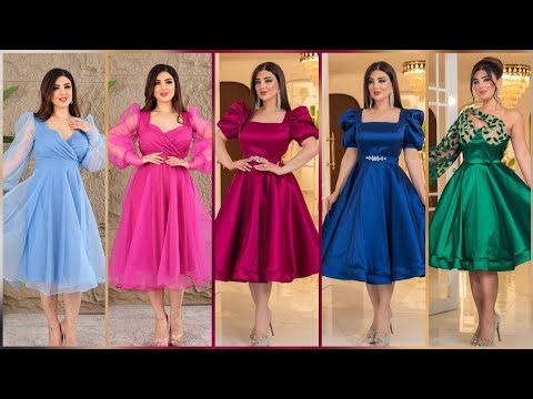 Amazing Short Dresses For Women Collection ♥️ فساتين سهرة قصيرة ناعمة تصاميم جذابة بالوان أنيقة